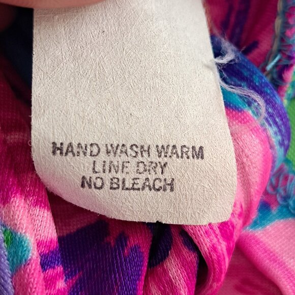 Maxine of Hollywood Women's 10 Blue Floral One Piece Soft Cup Swimsuit - Picture 8 of 8